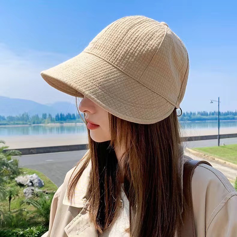 Women Sun-Hat Sunproof UV Hat Foldable Adjustable Cap Sunscreen ...