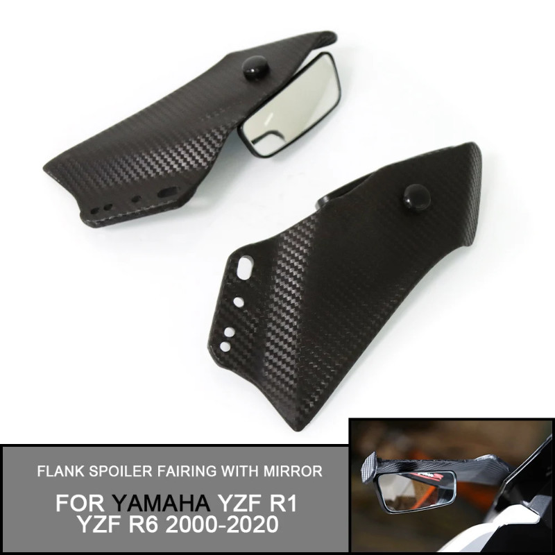 For Yamaha YZF R1 YZF R6 2000-2020 Universal Motorcycle Side Wing ...