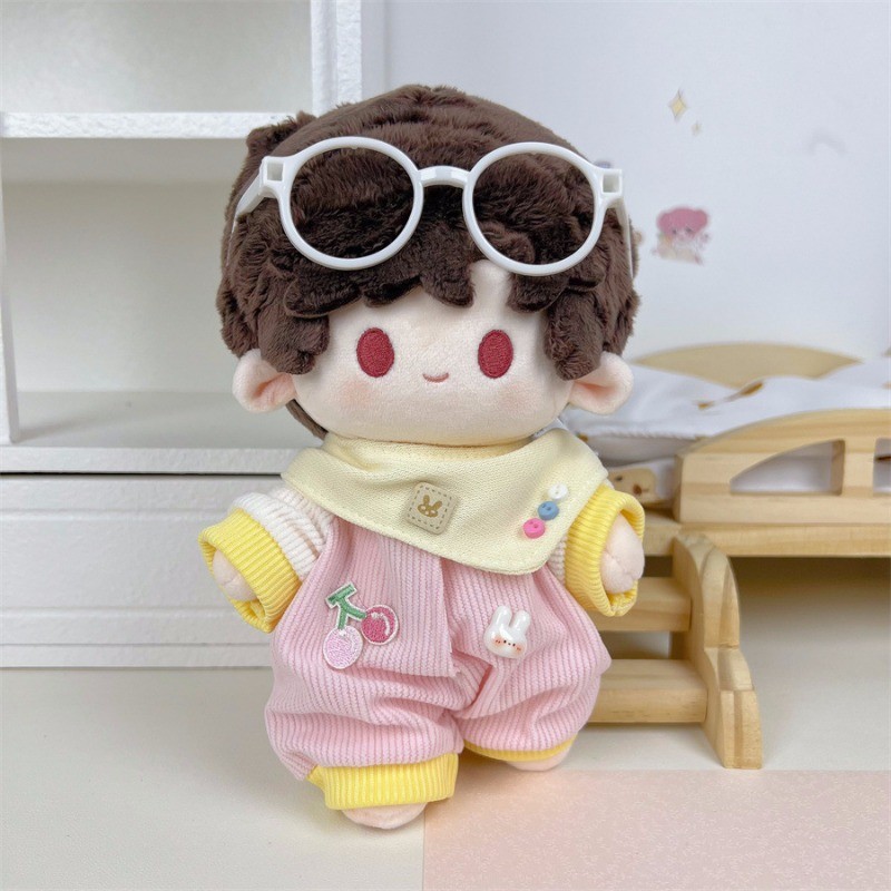 Labubu Cry Baby and 10CM Cotton Doll's Clothes Crawling Clothing Pink ...