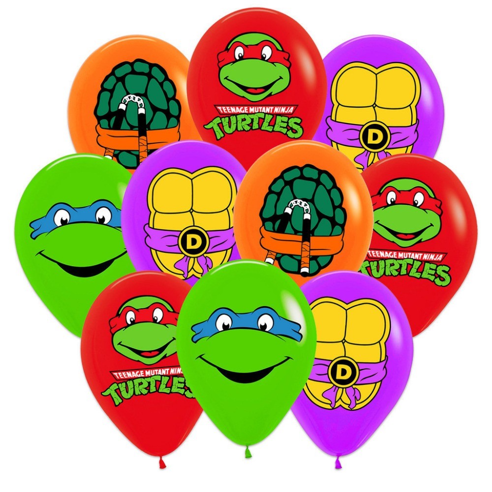 Teenage Mutant Ninja Turtles Blue Turtle Head Foil Balloon for Boy ...