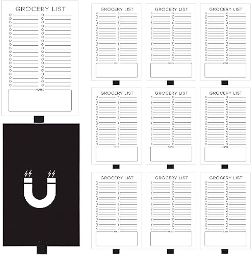 Magnetic Notepads – Notepads for Grocery List, Shopping List, To-Do ...