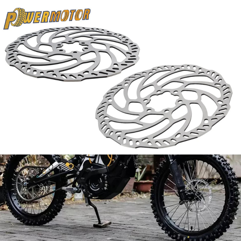 for Surron Motorcycle Brake Disc Front Rear Brakes Steel Parts Light ...