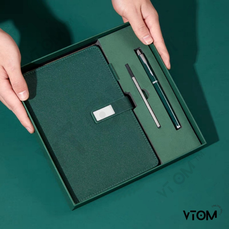 VTOM Notebook Corporate Gift Set Souvenir Gift For Corporate Business ...