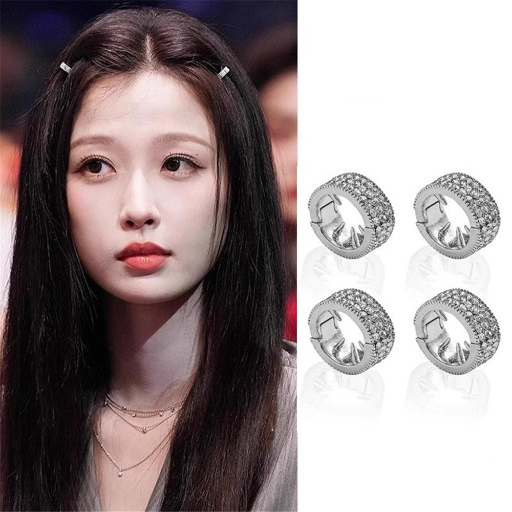 Metal Round Hair Clip Sweet and Cool Style for Girls with Fashionable ...