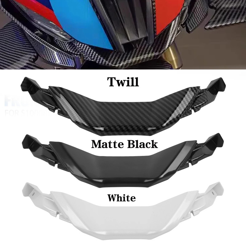 Aileron Avant (winglet) Carbone Pour BMW S1000R 2021-2024 - Spoiler Downforce, Style Racing
