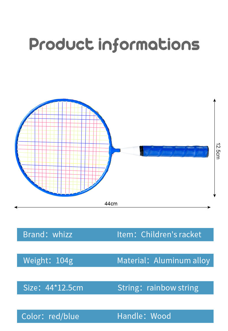Kids Badminton Racket Original 2-12 Year-old Kids Racket Shuttlecock ...
