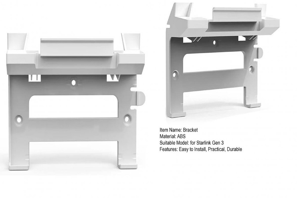 GR Router Wall Mount Bracket Cabin Router Storage Unit Starlink Gen 3 ...