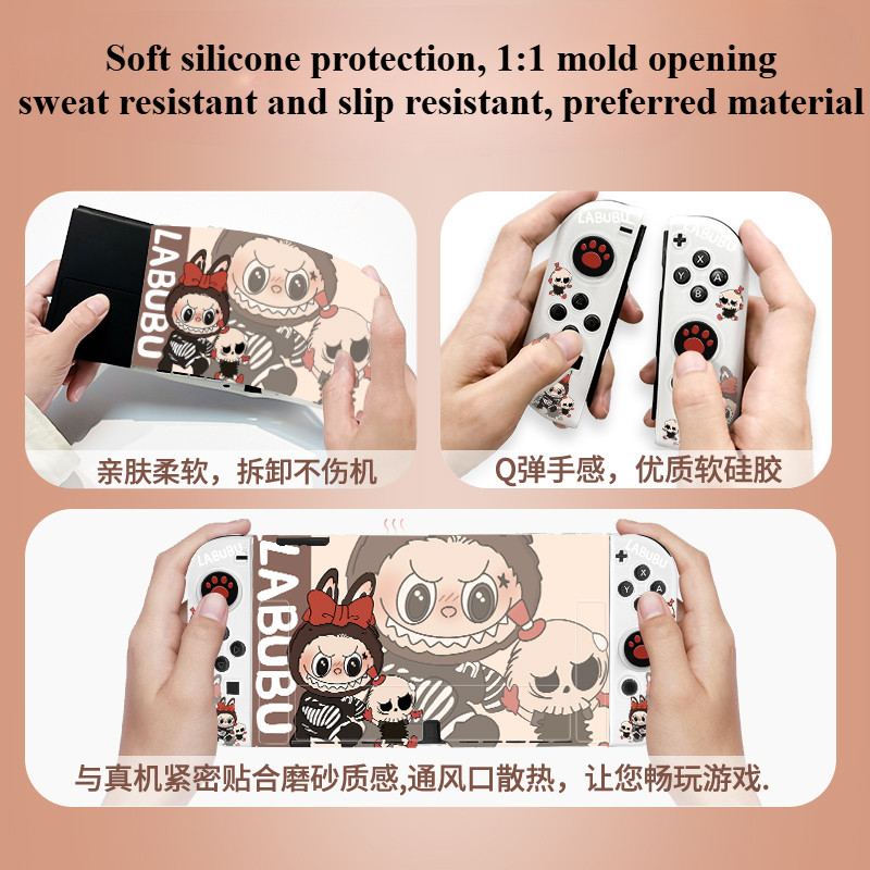 Nintendo Switch Protective Case Transparent Soft Silicone