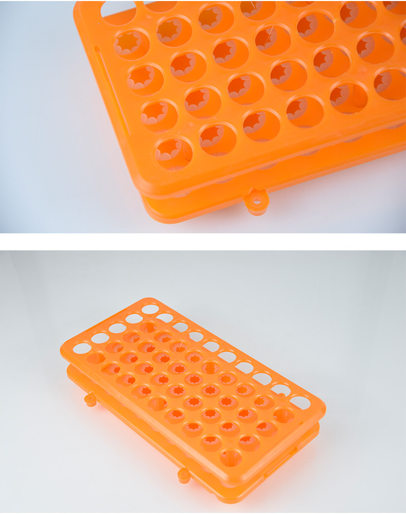 Plastic Test Tube Rack Multifunctional 5-15ml Available Plastic ...