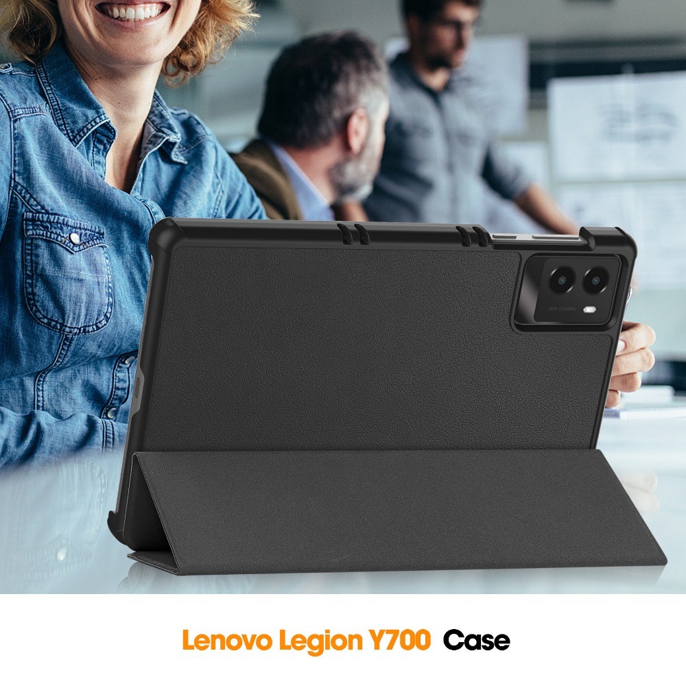 For Lenovo Legion Y700 3rd Gen Case 2025 TB-321FU Leather Tri-Folding ...