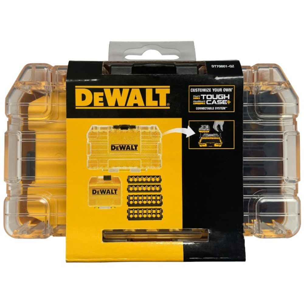 Toefficy Bits Aufbewahrungskoffer Für DeWalt - Werkzeugkoffer Mit Bithaltern DT70801
