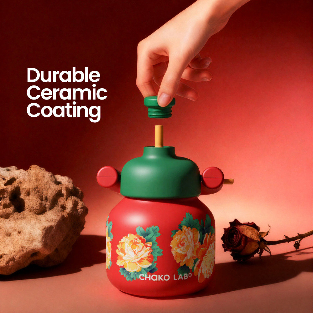 CHAKO LAB Lin Lin Ceramic Bottle Special Edition Ceramic (1000ml ...