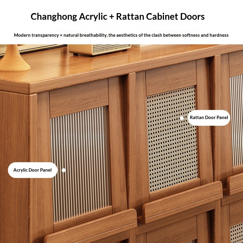 Modular Solid Wood Storage Bookcase with Legs Grid Shelves for Living ...