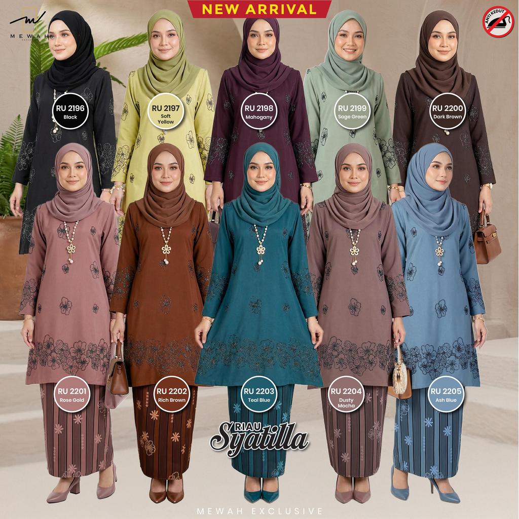 Kurung Riau SYATILLA By Mewah Exclusive - [Set Baju & Kain] Riau ...