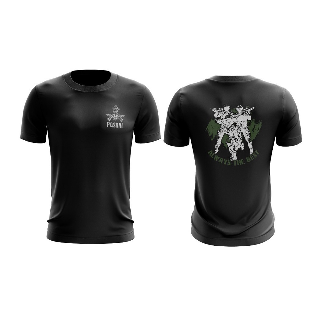 PASKAL / PASKAU / S.A.S Men's / Women's Microfiber T-Shirt | Shopee ...