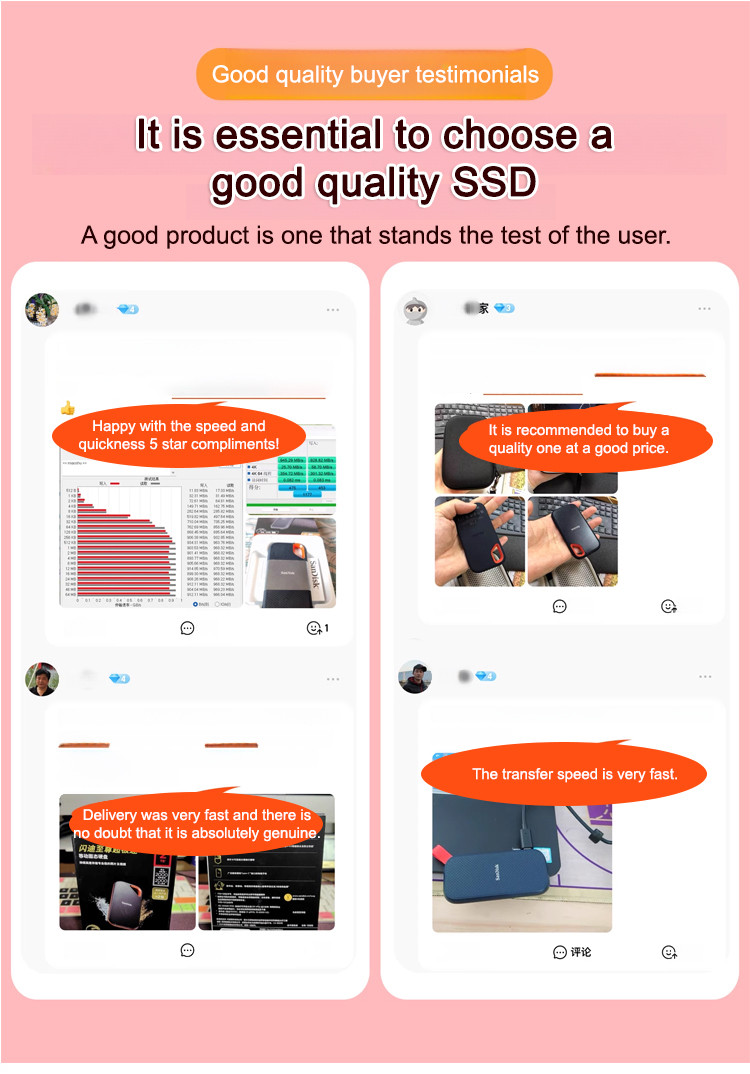 [Ultra-Fast Speed] Solid State Portable Drive SSD/Portable/External ...