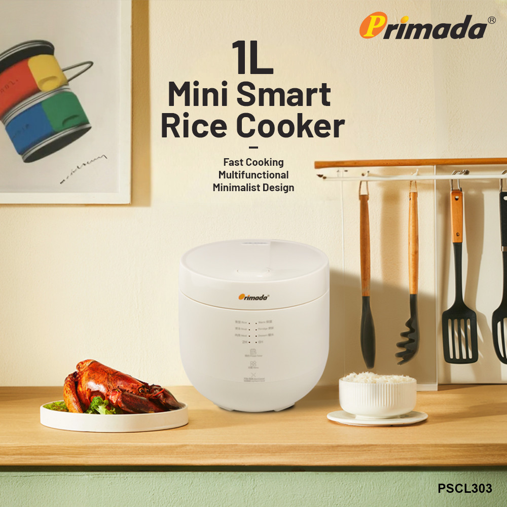 Primada Mini Smart Rice Cooker PSCL303 | Shopee Malaysia