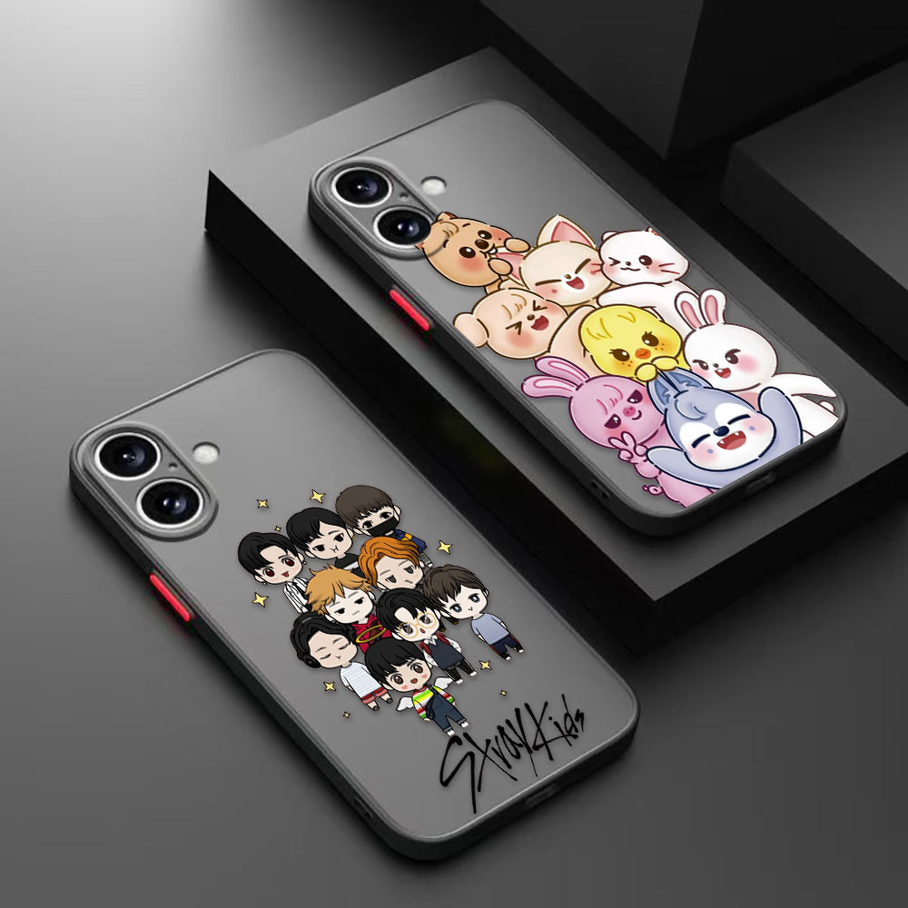 Happy Kpop Stray Kids Skzoo Cover Matte Phone Case For IPHONE APPLE 12 ...