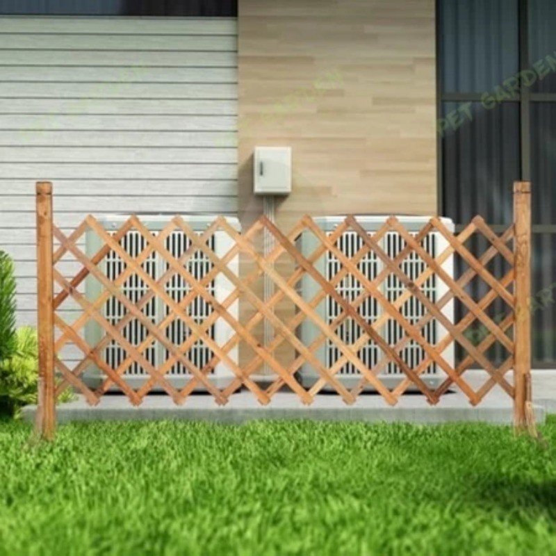 Pet Safety Fence Retractable Telescopic Wooden Solid Wood Mesh Pet Photo Inspiration