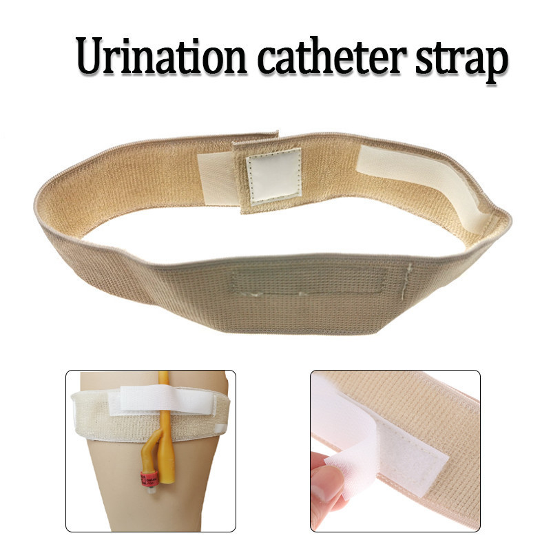 Catheter Fixator Elastic External Urine Bag Leg Holder Drainage Tube ...