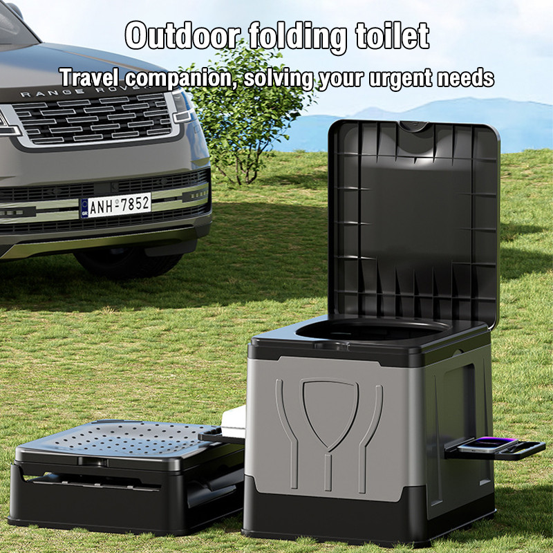 X-Mart Outdoor commode foldable Toilet Camping Mobile Toilet Car Toilet ...