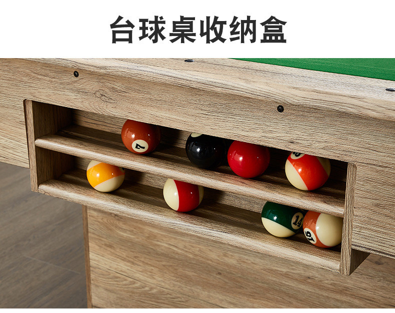 New 7-Foot Folding Pool Table For Adult Indoor Household Use, 2-In-1 ...