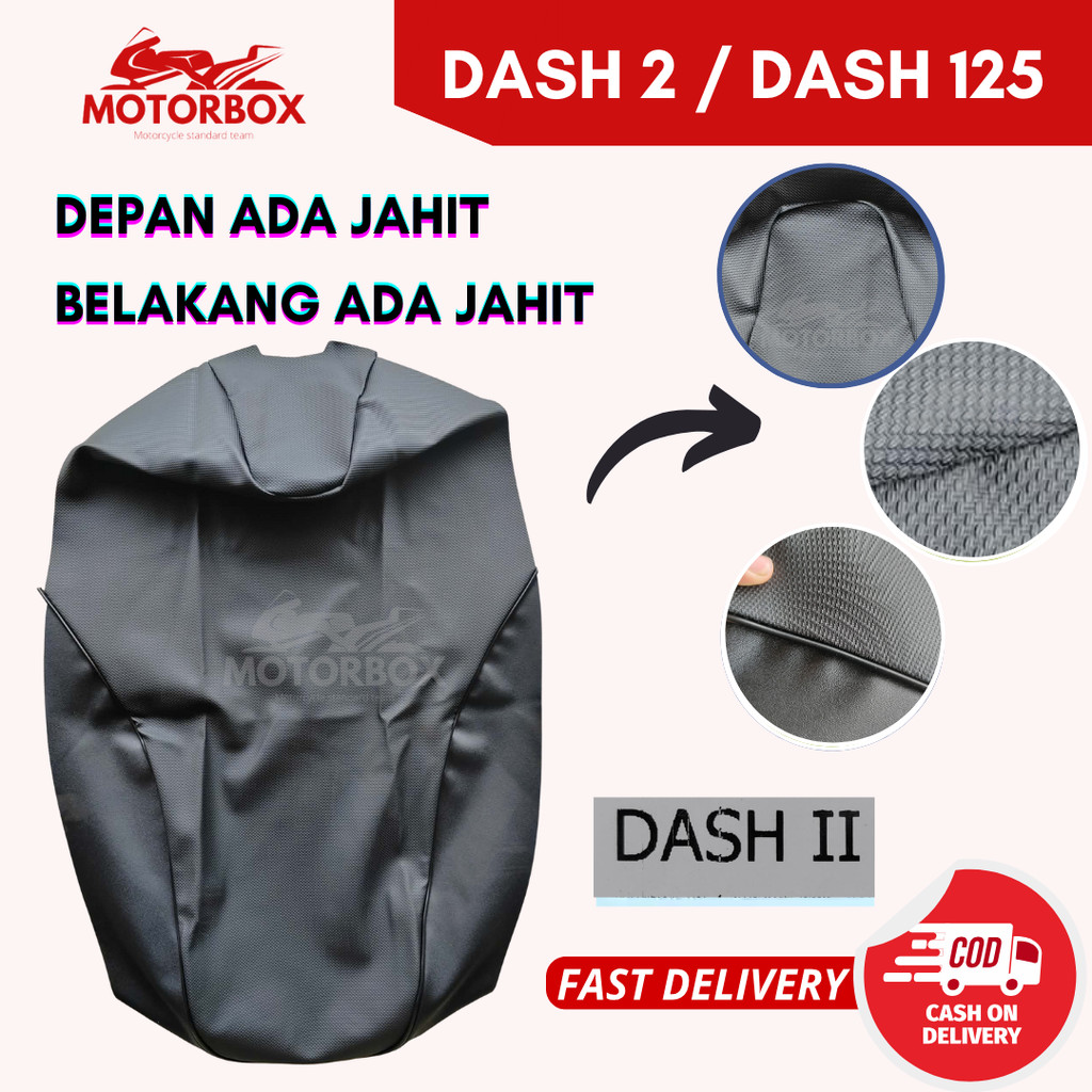 SANUTO DASH 2 FI SEAT COVER DASH125 - W110 DASH NEW FI DASH 125 DASH2 ...