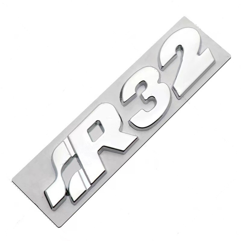Emblem Kereta R32 Sesuai untuk Volkswagen Bora Golf SR32 Emblem Kereta ...