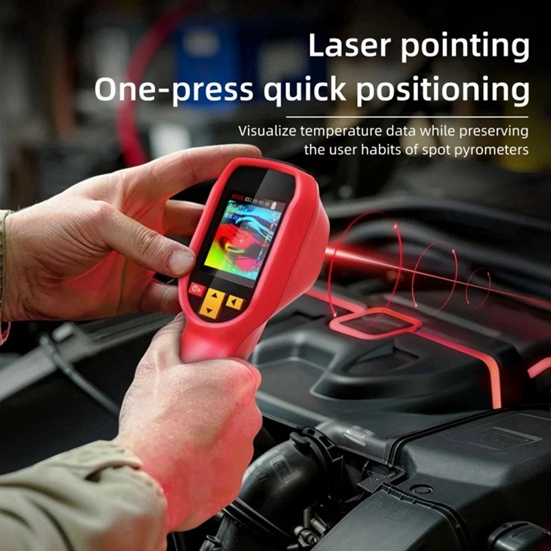 Handheld Infrared Thermal Imager Microbolometer Portable Radiometric ...