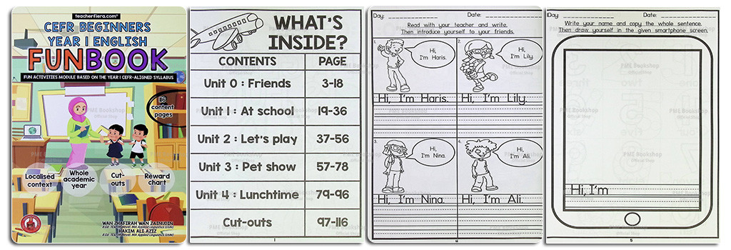 【PME Bookshop】 Teacher Fiera: CEFR Beginners English Funbook 【Preschool ...