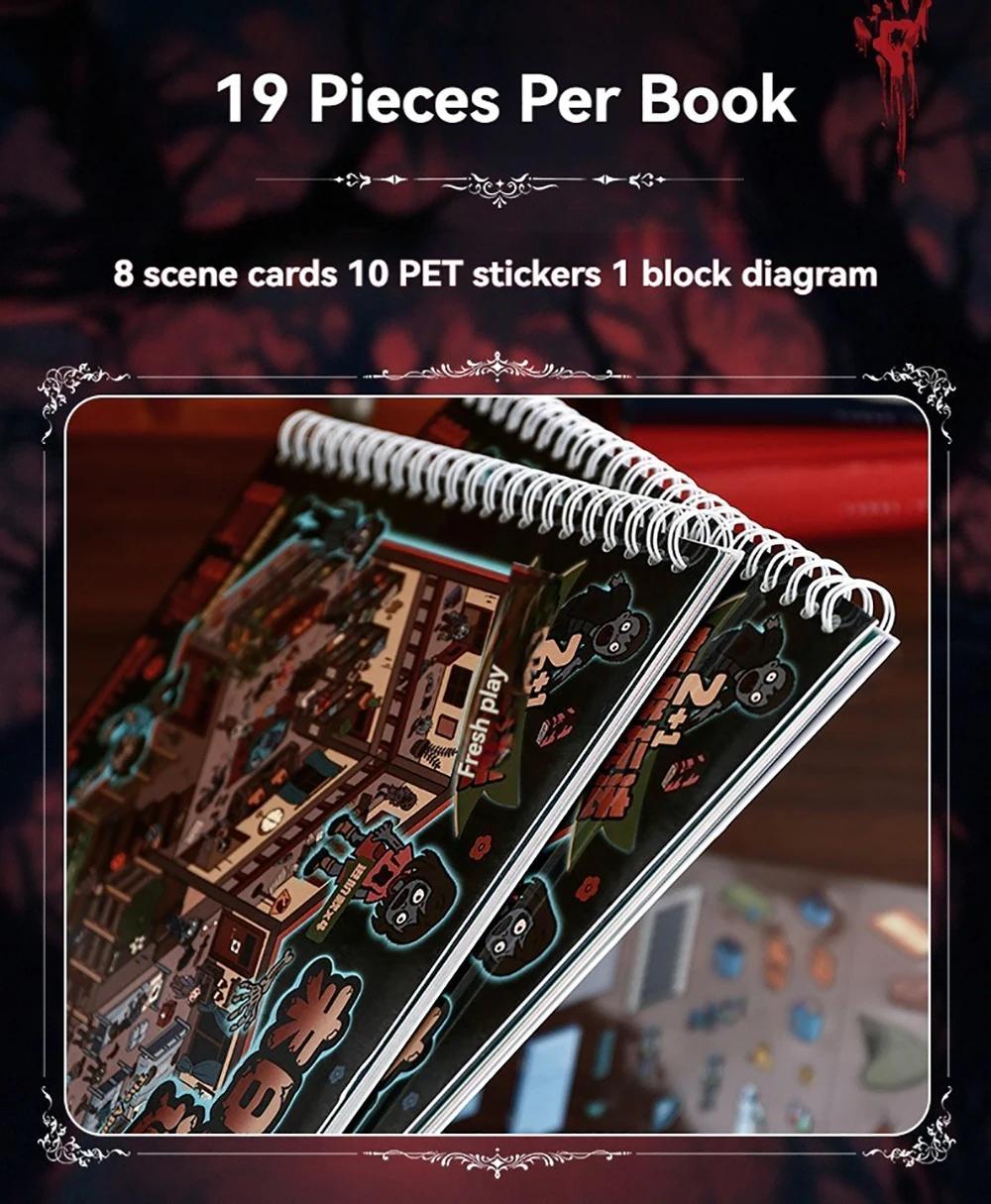 Doomsday Series Collection Book Landscaping Sticker Cartoon Miniature ...