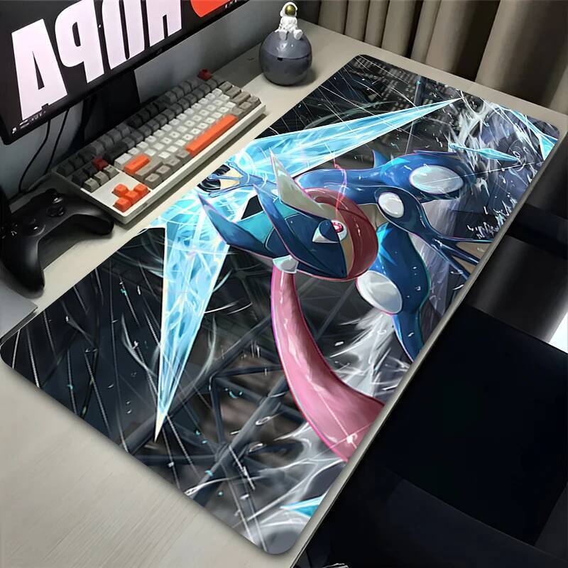 Mouse Pad XXL Gamer Custom Mouse Mat P-pokemon Greninja Desk Mats Table ...