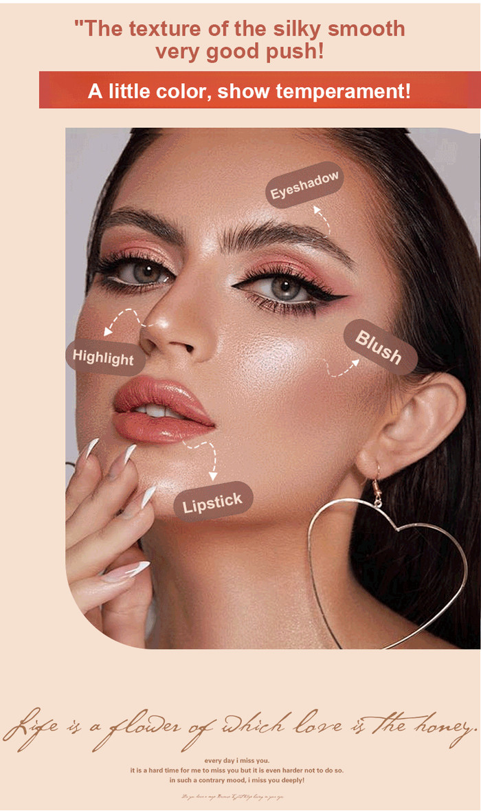 Color Palette 5 Layer Book Makeup Palette 78 Colors 5-layer Makeup ...