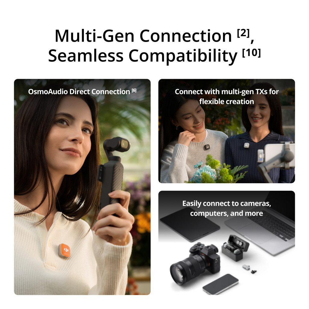DJI Mic Mini 2 - High-Quality Audio | Mixed Device Transmission | 3 ...