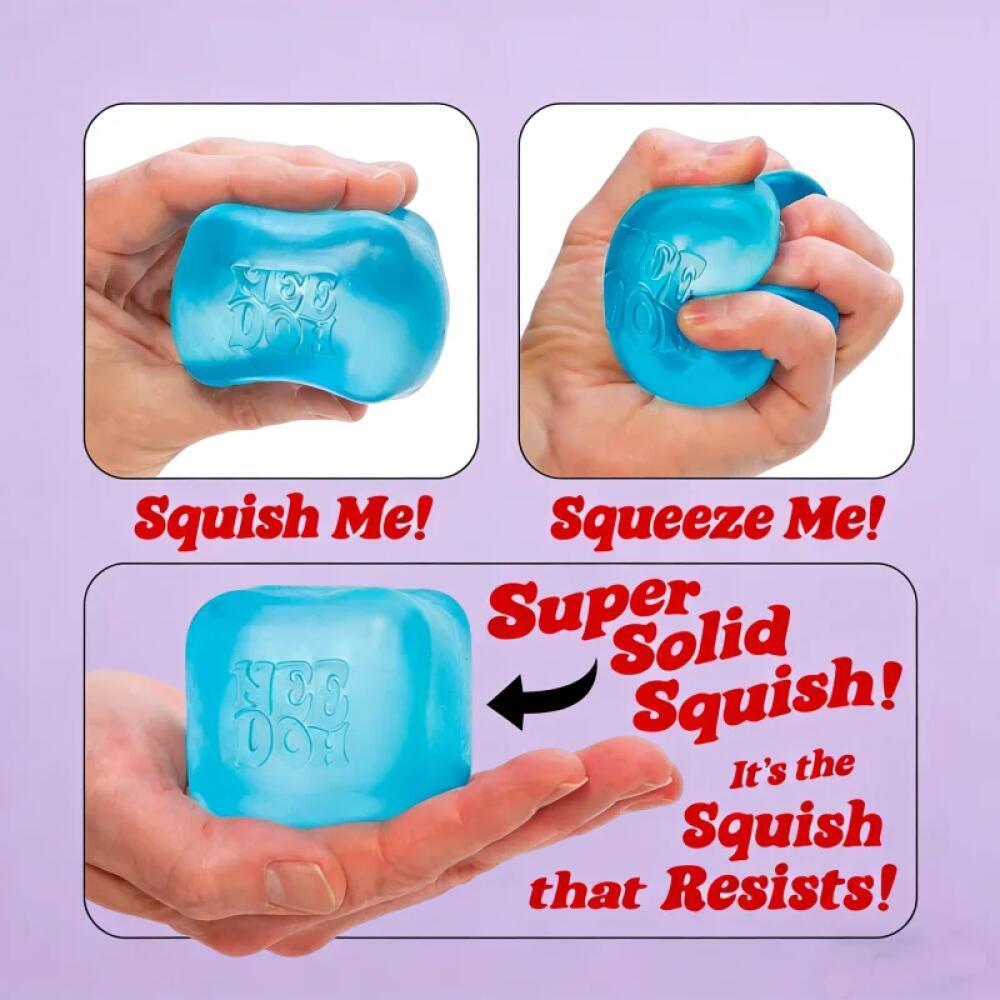 3PCS Schylling NeeDoh Nice Cube Squishy Slow Rising Stress Ball Fidget ...