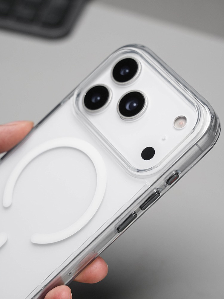 BKWHALE Matte Transparent Magnetic Case for iPhone 17 16 15 14 13 Pro ...