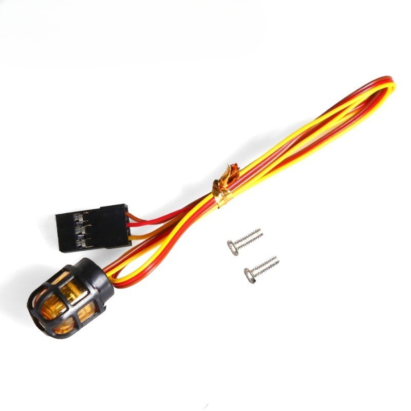 1pcs 360 Degree Rotating Light LED Engineering Lamp for 1/14 Excavator ...