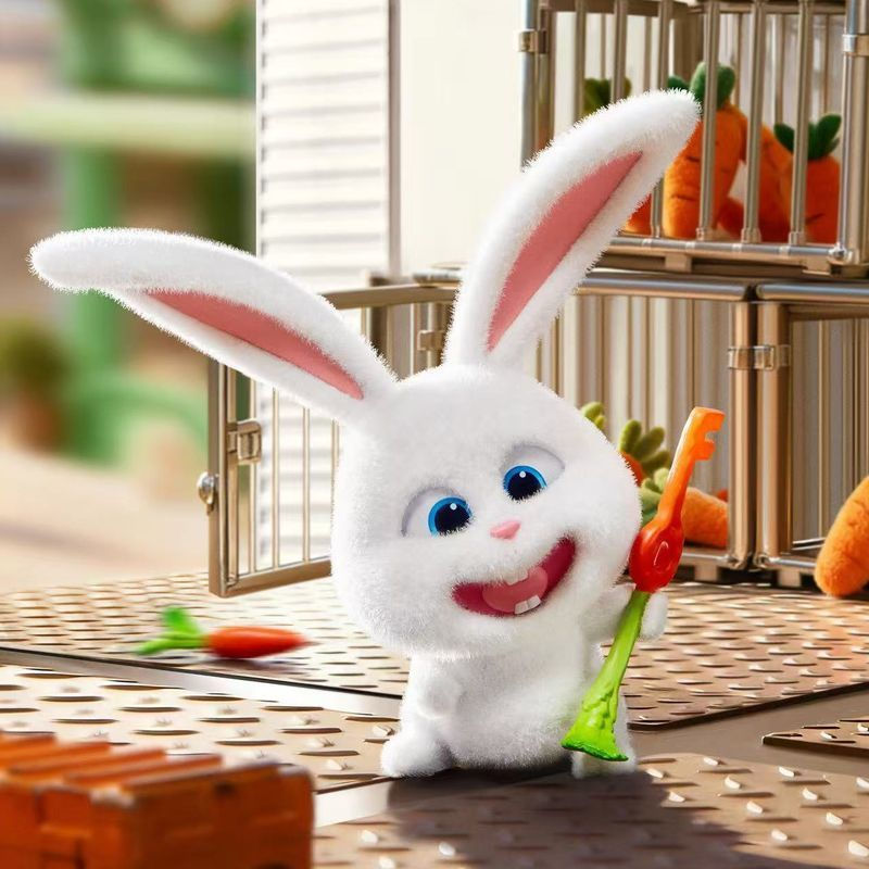 Snowball The Secret Life of Pets Snowball Series Figures Blind box ...