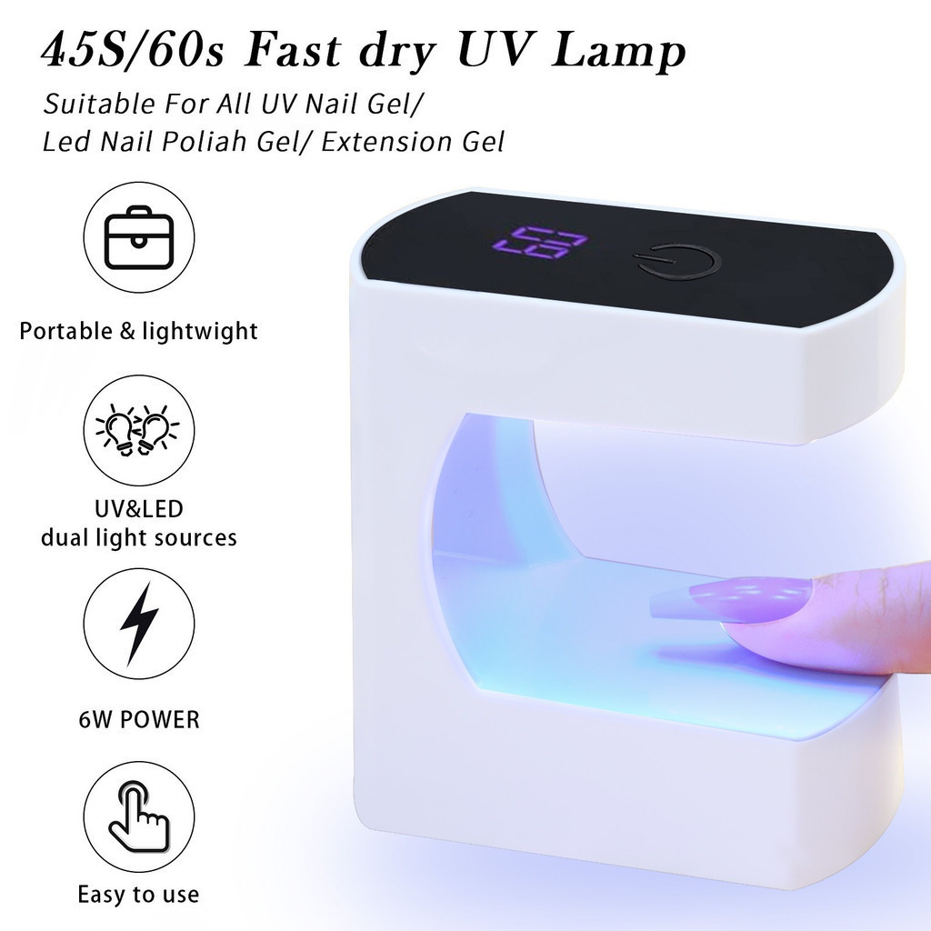 Machine Baking LED Quick-drying Lamp Light Therapy Mini Phototherapy ...