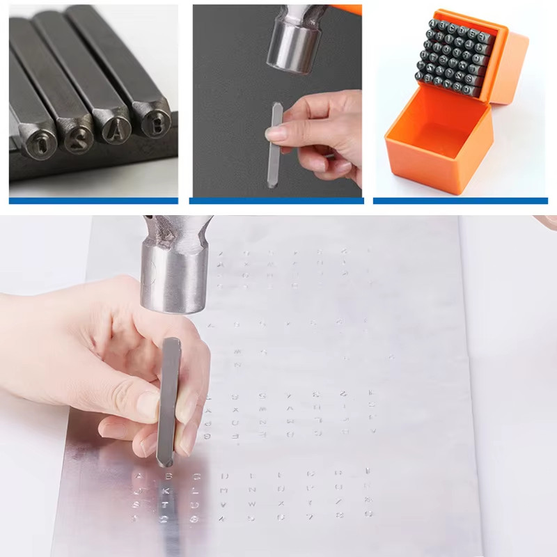 Alphabet Punch Set 4mm Steel Letter Stamp For Metal Leather Stamping ...