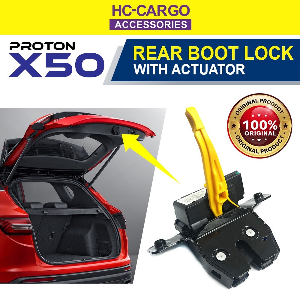 PROTON X50 ORIGINAL GEELY REAR BONNET LOCK 6600206179 | Shopee Malaysia