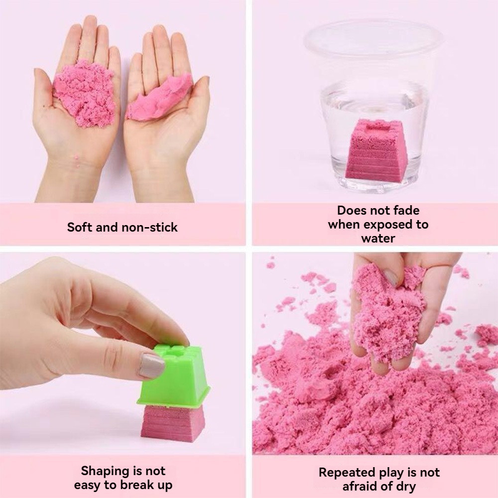 Dynamic Eco Slime Tools Play Toy Set for Kids (2KG 50Pcs Space Sand ...