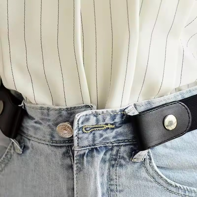 Adjustable Elastic Waist Band Invisible Belt BuckleFree Belts For — free download