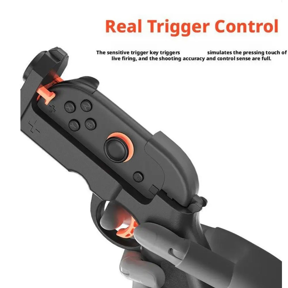 1Pair Shooting Game Gun For Nintendo Switch 2 JoyCon Shooting Gunstock ...
