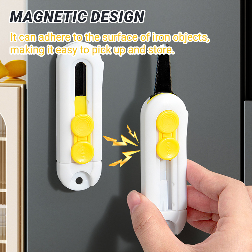 Magnetic Box Cutter Multifunctional Utility Knife Safe and Portable ...