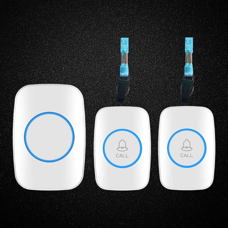 Old Man Pager Wireless Household Calling Bell Long Distance Bedside ...