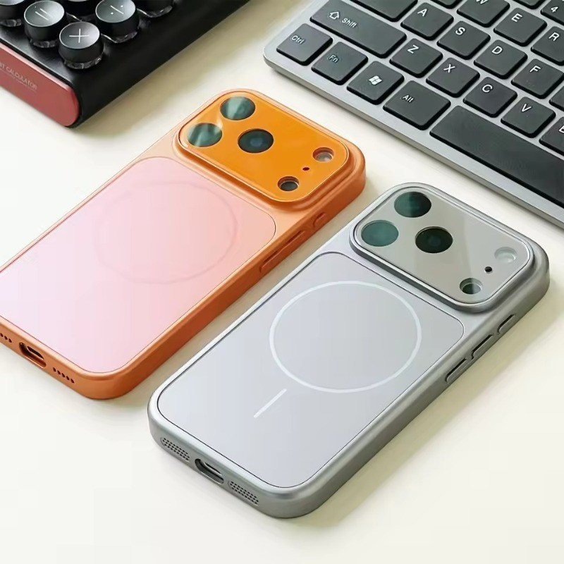 Luxury Original Glass Nano Matte Phone Case For iPhone 17 Air Pro Max ...