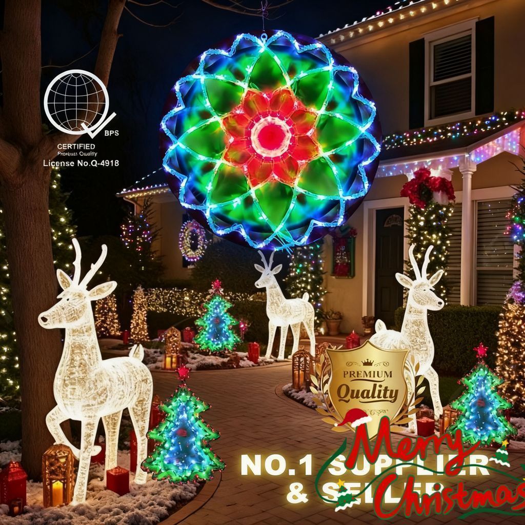 LED Parol Christmas Lantern | Sunflower/Star/Tree Designs w/ Flashing ...