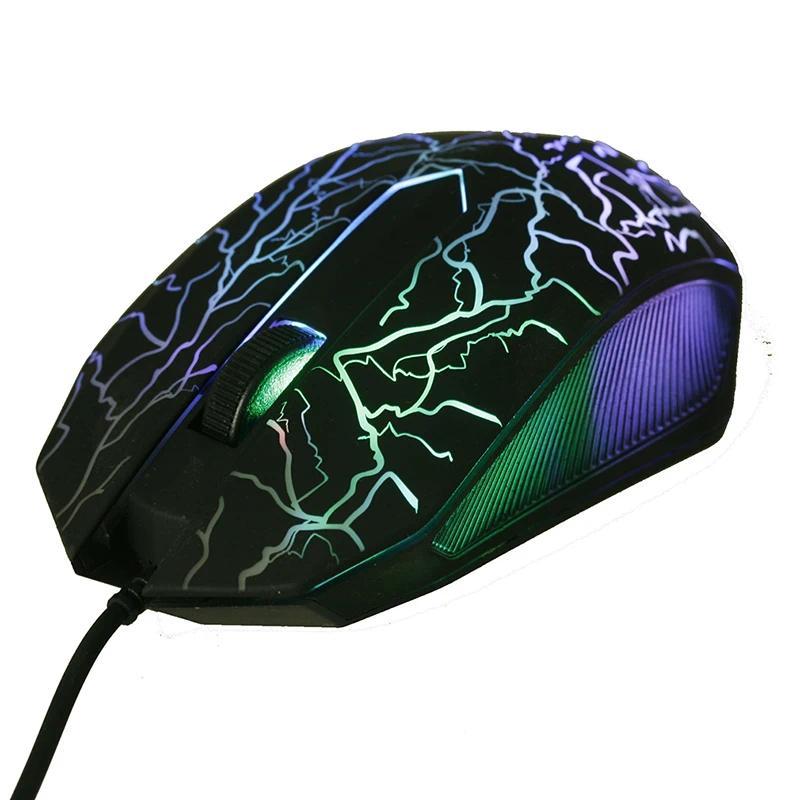 LED Computer Gaming Mouses Colorful RGB Professional Mouse Ultra ...