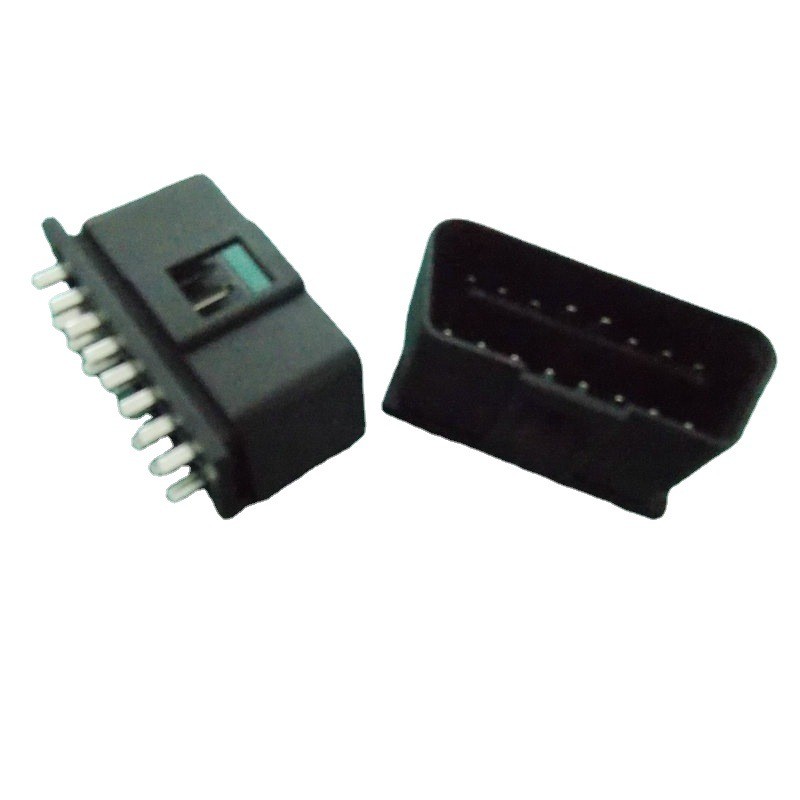 OBD Black Male Head Shell and Shell OBD2 Car Connector Plug Shell obd ...